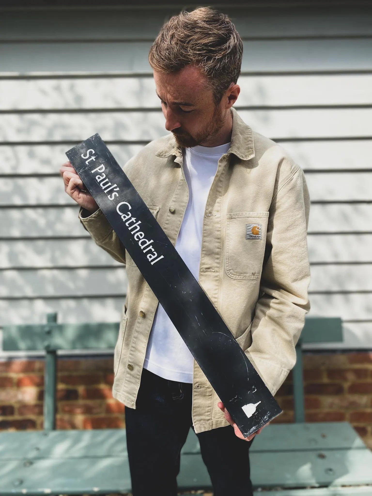 St Pauls Cathedral London Pedestrian sign