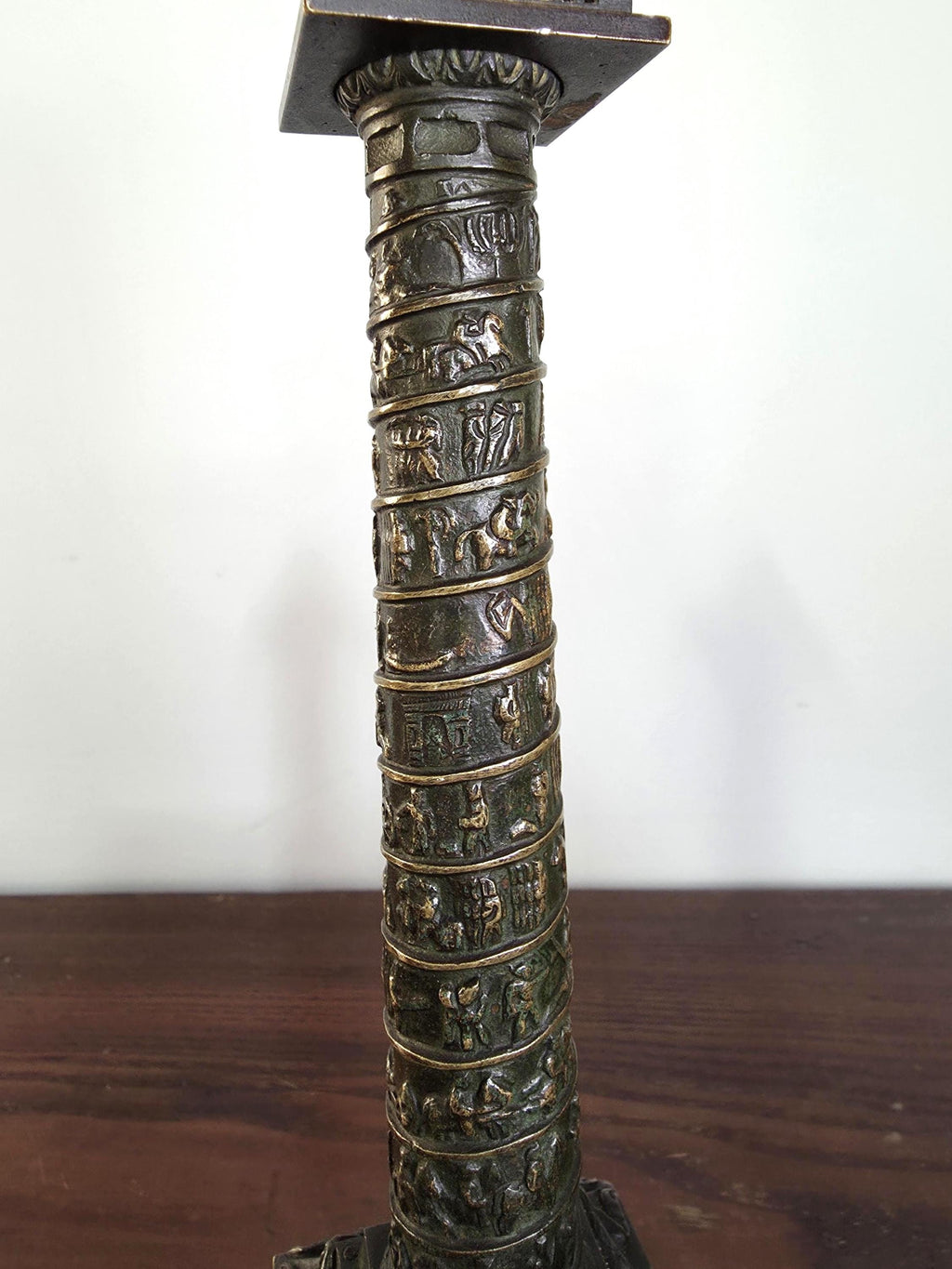 Antique Grand Tour Bronze Column of Place Vendôme | Circa 1860