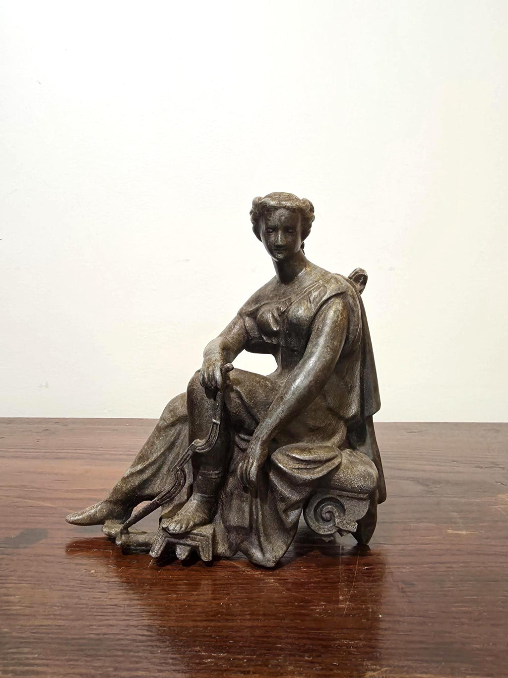 Antique Diana Statue Classical Goddess Figurine