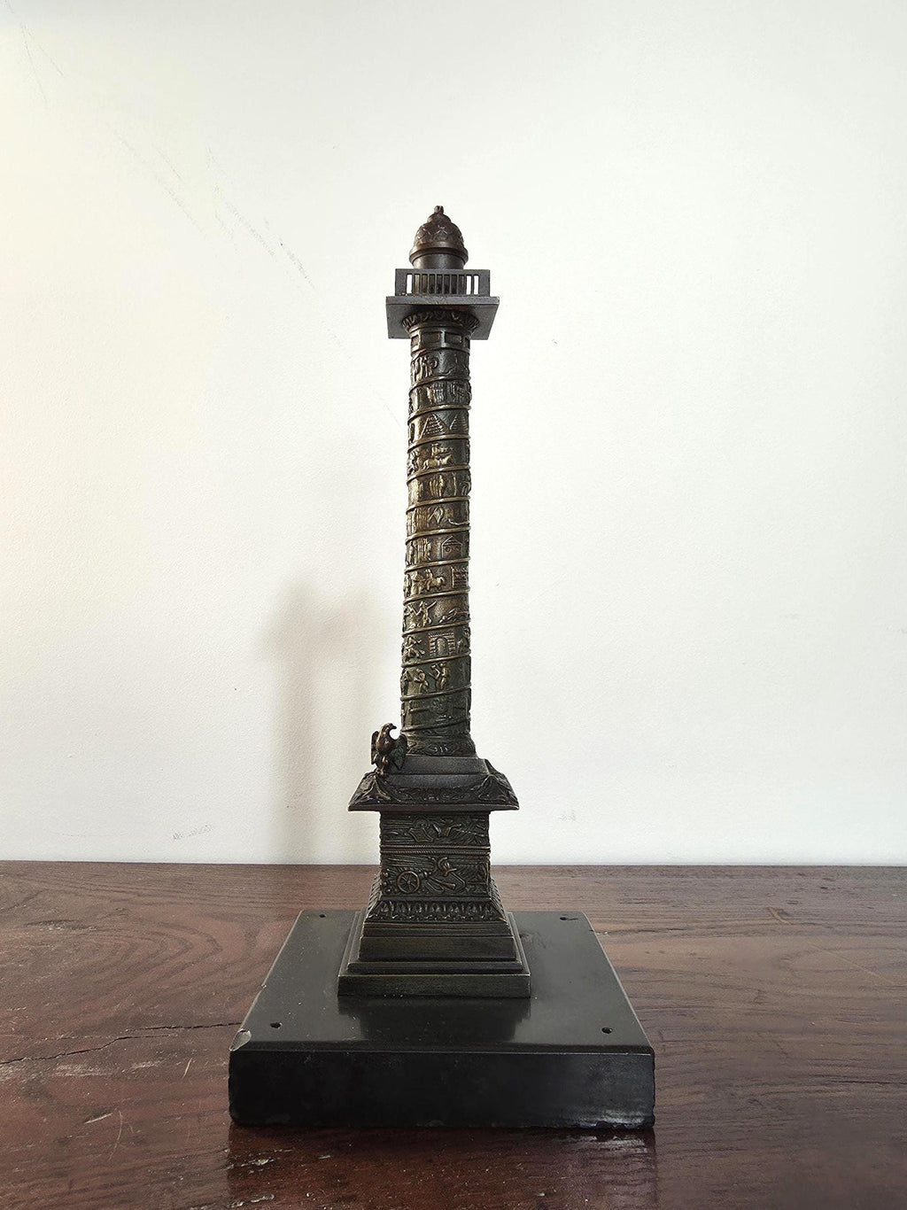 Antique Grand Tour Bronze Column of Place Vendôme | Circa 1860