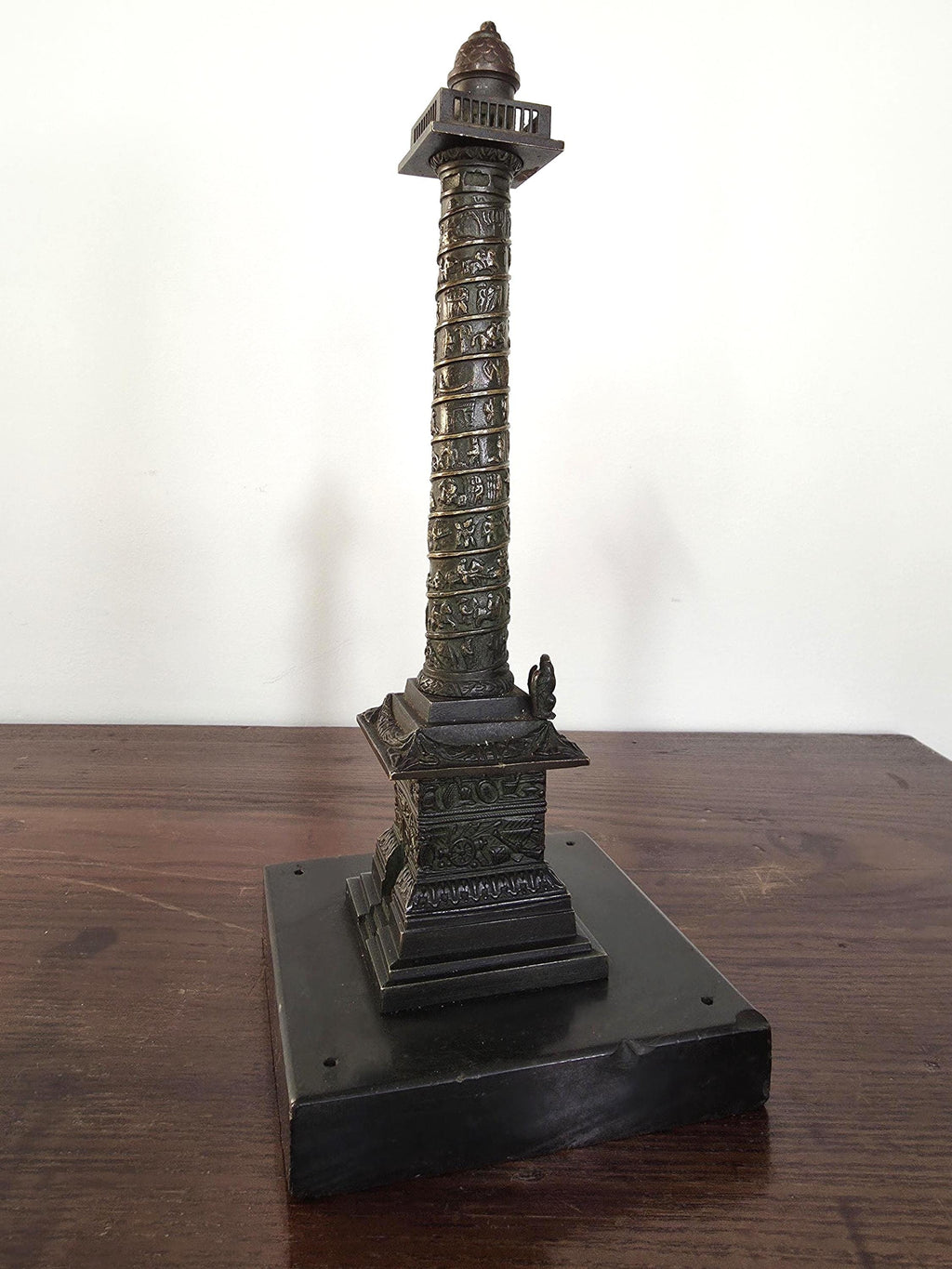 Antique Grand Tour Bronze Column of Place Vendôme | Circa 1860