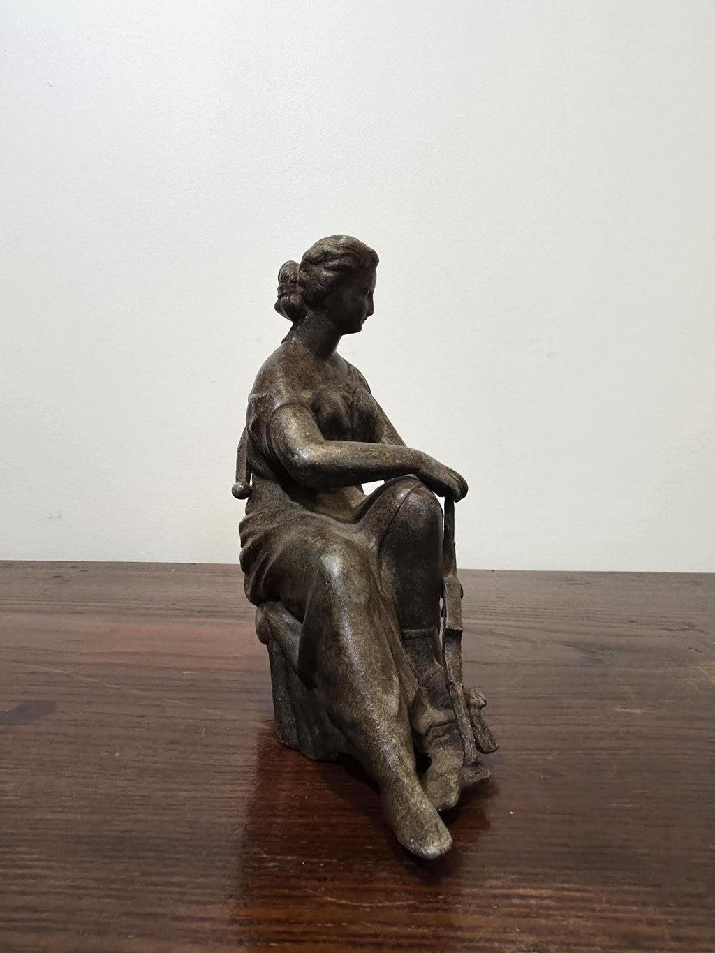 Antique Diana Statue Classical Goddess Figurine